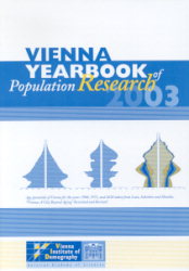 Vienna Yearbook of Population Research 2003